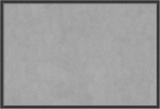 Amanti Art Black Framed Magnetic Board 25x37 Large Vision Board by AmantiArt