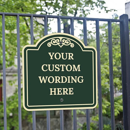 Custom Decorative Sign, Personalized Metal Sign - Image 4