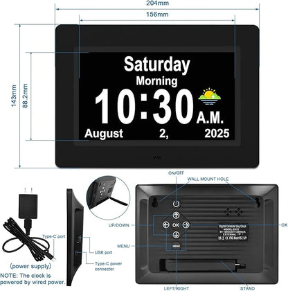 SSYA Dementia Clocks with Day and Date - Image 7