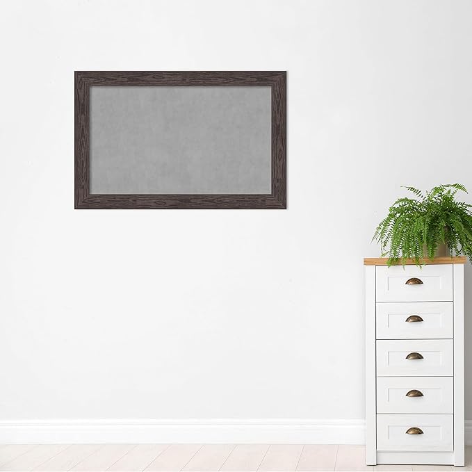 Amanti Art Black Framed Magnetic Board 30x46 Large Vision Board - Image 5