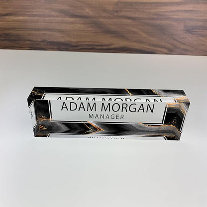 ARTBLOX | Custom Name Plates for Desk, Ideal Office Decoration for Men and Women - Image 3