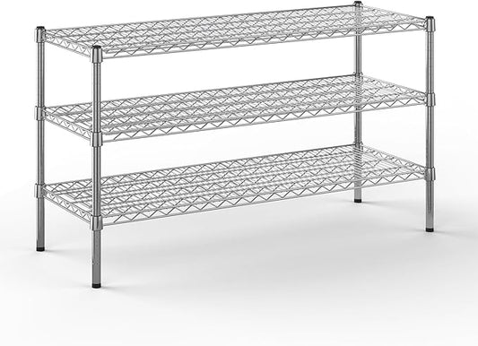 Regal Altair 18" Deep x 48" Wide x 27" Height Wire Shelving Kit | 3-Tier | NSF by Regal+Altair
