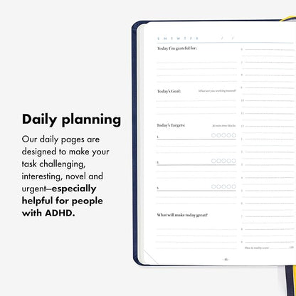 BestSelf 13-Week Self Journal & Goal Planner – Undated Daily ADHD-Friendly - Image 4