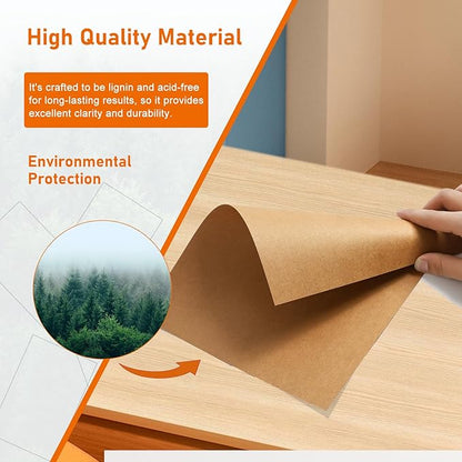 100 Sheets Brown Cardstock 8.5 x 11 Printer Paper, 250gsm/92lb Heavyweight - Image 5