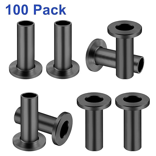 CKE 100 Pack T316 Stainless Steel Black Protector Sleeves - Image 4