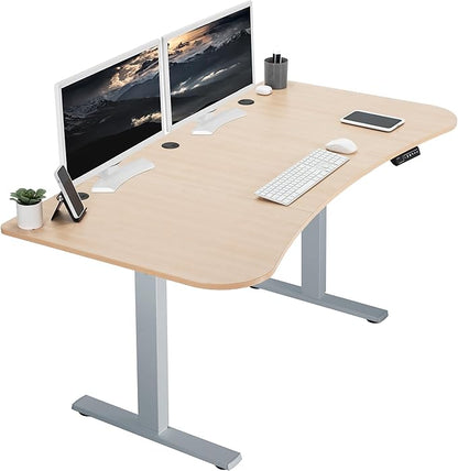 VIVO Electric 63 x 32 in Standing Desk, Memory Height Adjustment, 1B Series by VIVO