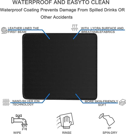 Mouse pad, Gaming Mouse pad Durable Stitched Edge, Premium-Textured Water - Image 3