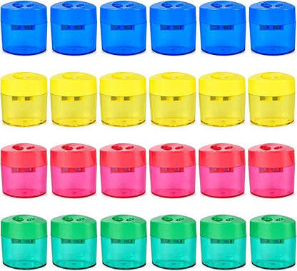 AUSTARK 24Pcs Pencil Sharpener Manual by AUSTARK