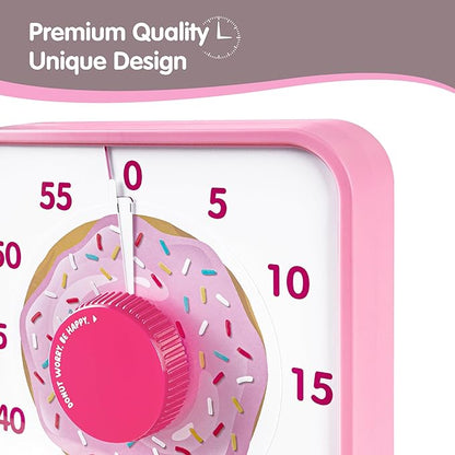 TWENTY5 SEVEN Countdown Timer 7.5 inch, 60 Minute 1 Hour Visual Timer - Image 4