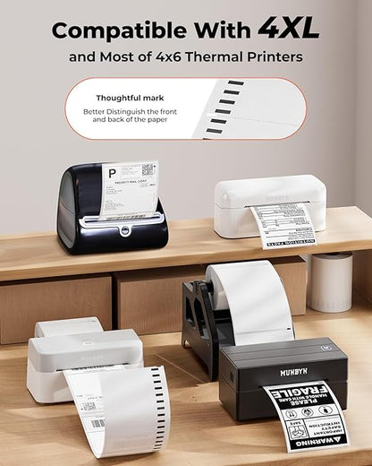MUNBYN 4"x6" Direct Thermal Printer Label, Shipping Labels Compatible - Image 3