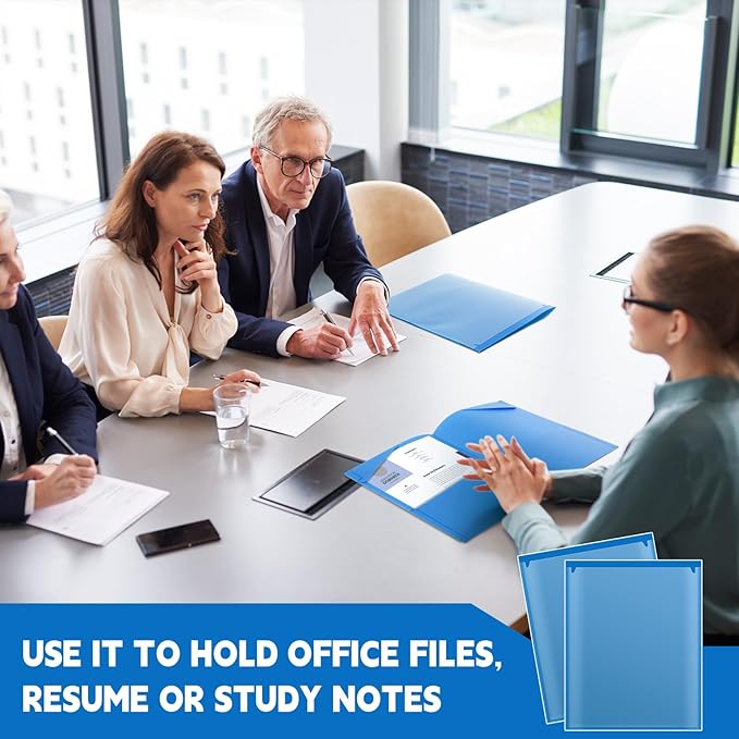 Henoyso 18 Pcs Plastic Folders - Image 5