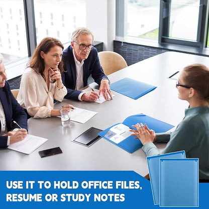 Henoyso 18 Pcs Plastic Folders - Image 5