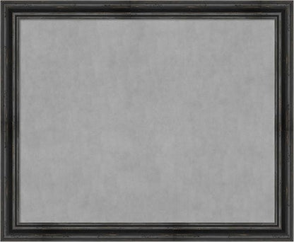 Amanti Art Black Framed Magnetic Board 37x45 X-Large Vision Board by AmantiArt