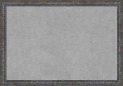 Amanti Art Grey Framed Magnetic Board 27x39 Large Vision Board by AmantiArt