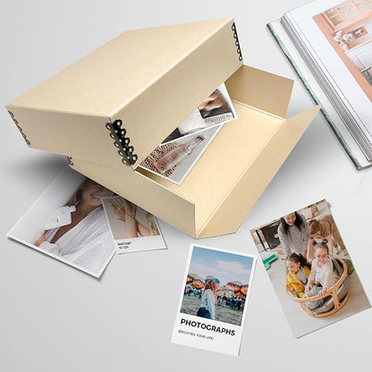 Lineco Museum Archival Storage Box, 8.75x10.75x3 in. Drop Front Design. - Image 8