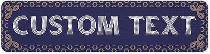 Custom Sign, Custom Street Sign, 11 Font Colors, 13 Font Styles, 4 Hole Options by MySignCenter