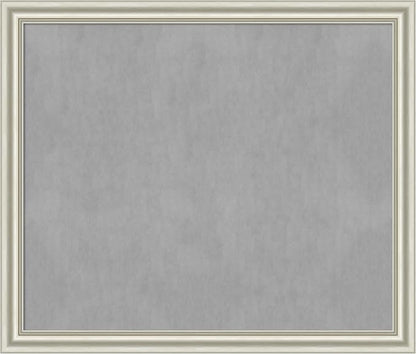 Amanti Art Silver Framed Magnetic Board 46x54 Oversize Vision Board by AmantiArt
