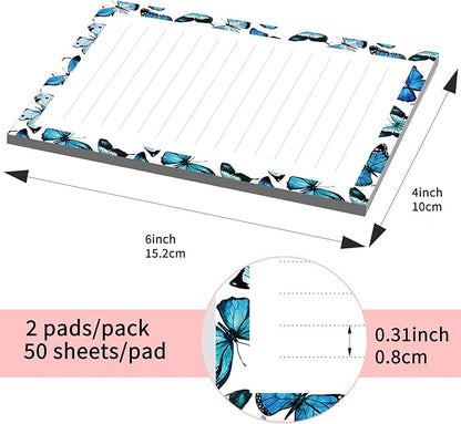 SXboxing Sticky Notes 4X6 Inches, 2 Pack Large Cute Self-Stick Pads, Bright - Image 4