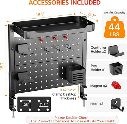 ARES WING Desk Clamp On Pegboard - Image 2