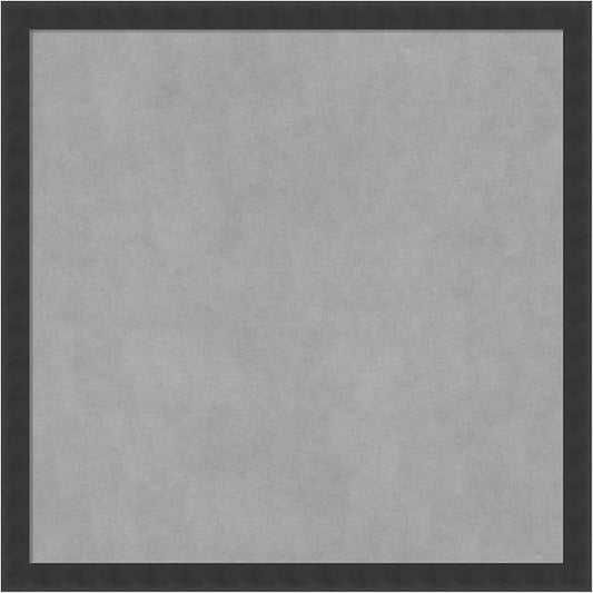 Amanti Art Black Framed Magnetic Board 26x26 Medium Vision Board by AmantiArt