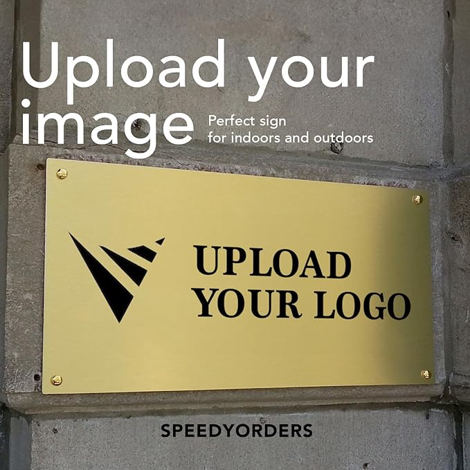 SPEEDYFORMS Custom Outdoor Metal Sign, Personalized Aluminum, Customized Safety - Image 4