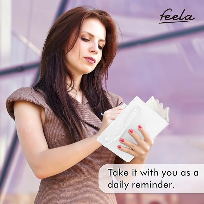 feela 5 Pack Notebooks Journals Bulk, Hardcover Notebook Classic Ruled Lined - Image 6
