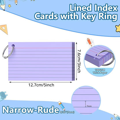 Ciphyfee Index Cards 3x5 Inch - Image 2
