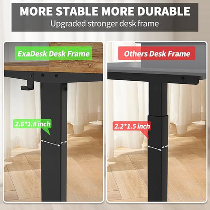 ExaDesk 55 x 30 Inch Electric Standing Desk - Image 5