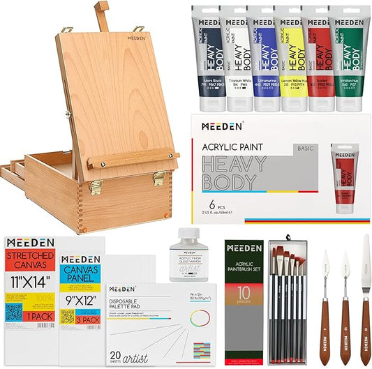 MEEDEN Acrylic Painting Set by MEEDEN