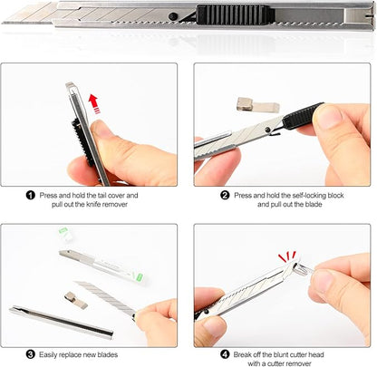 FOSHIO Utility knife Retractable - Image 6