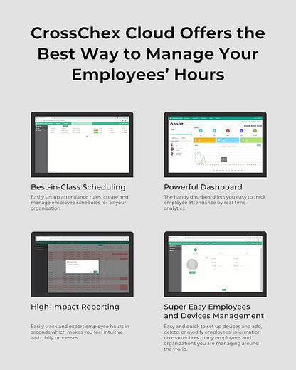 ANVIZ Time Clocks for Employees Small Business - Image 7