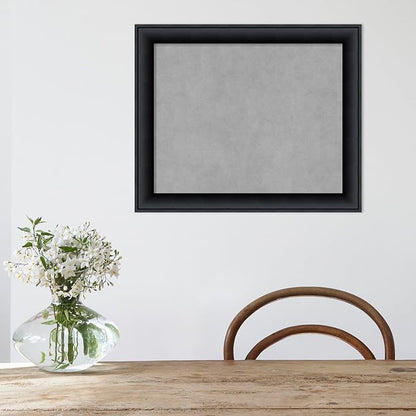 Amanti Art Black Framed Magnetic Board 19x23 Small Vision Board - Image 5