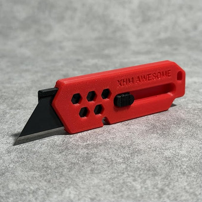 XHM Awesome Small Box Cutter Retractable Blade Ultility Knife, - Image 5