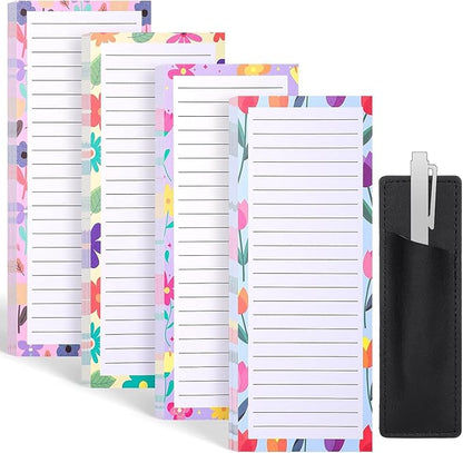 Thboxes 4 Pack Magnetic Note Pad by Thboxes