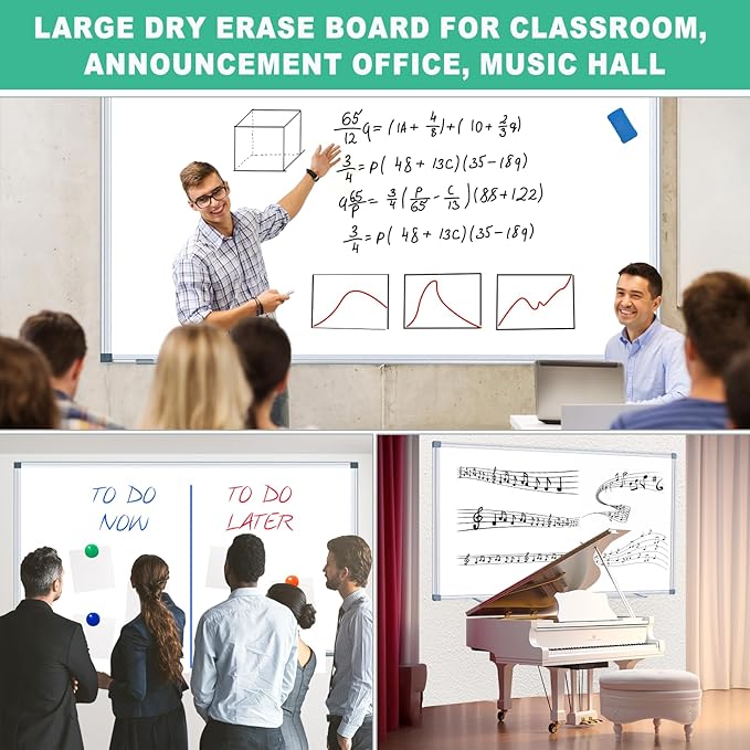 H-Qprobd Whiteboard Dry Erase White Board - Image 6