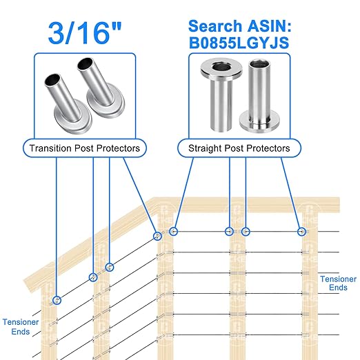 CKE 40 Pack 45 Degree T316 Marine Grade Stainless Steel Angle Beveled Protector - Image 4