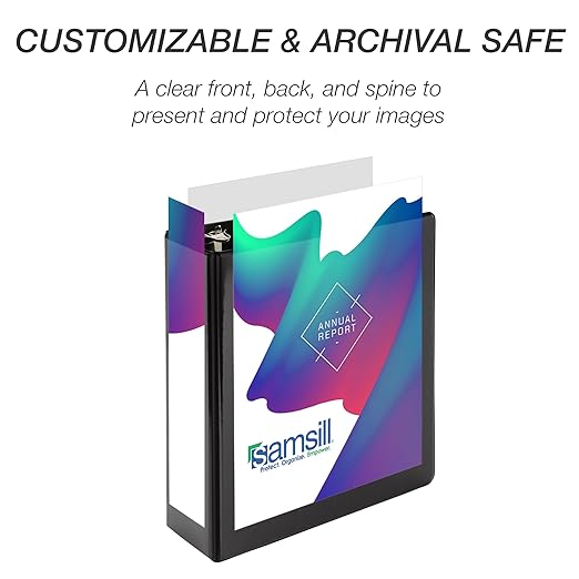 Samsill Economy 2 Inch Mini 3 Ring Binder, Made in The USA, Round Ring Binder - Image 3