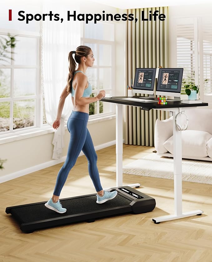 SANODESK Electric Standing Desk 48 x 30 Inches Whole-Piece Desktop Height - Image 4