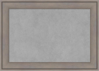 Amanti Art Grey Framed Magnetic Board 15x21 Small Vision Board by AmantiArt