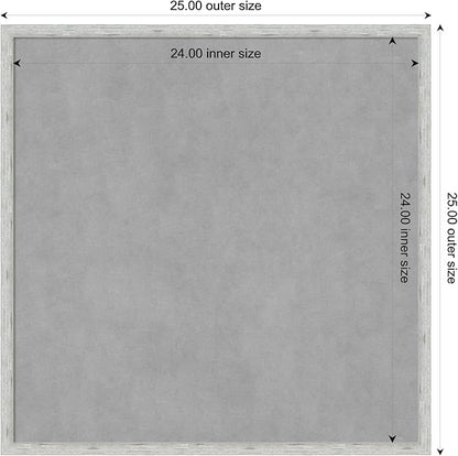 Amanti Art Silver Framed Magnetic Board 25x25 Medium Vision Board - Image 3