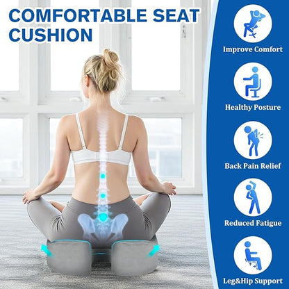 CushyOasis Seat Cushion, Chair Cushions, Office Chair Cushions, Anti-Slip - Image 5