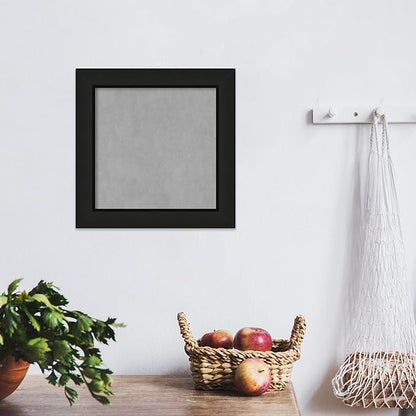 Amanti Art Black Framed Magnetic Board 15x15 X-Small Vision Board - Image 5