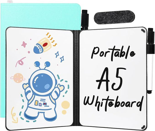 AGM Portable White Board Dry Erase, Double Sided Folding Whiteboards by AGM