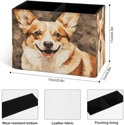 Famame Texture Corgi Dog Pencil Holder - Image 3