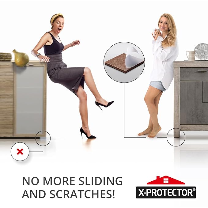 Non Slip Furniture Pads 8 pcs 1 1/4" X-Protector - Image 6