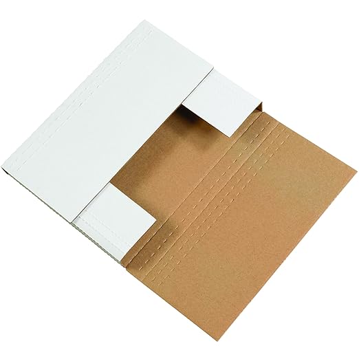 Tape Logic TLM962BF Easy-Fold Mailers, 9 5/8" x 6 5/8" x 2 1/2" by TapeLogic