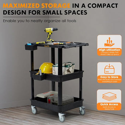 ELAFROS 3-Tier Utility Cart - Image 4