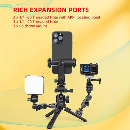 Zeadio Heavy Duty Metal Tripod Kit - Image 7