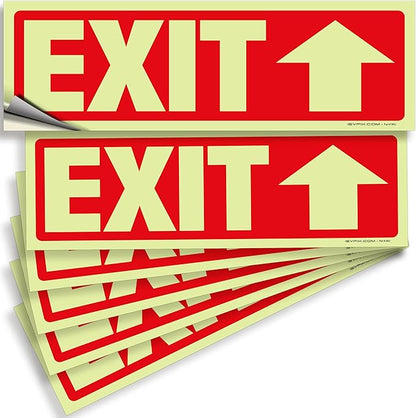 iSYFIX Exit Stickers Signs by iSYFIXPREMIUMSIGNS