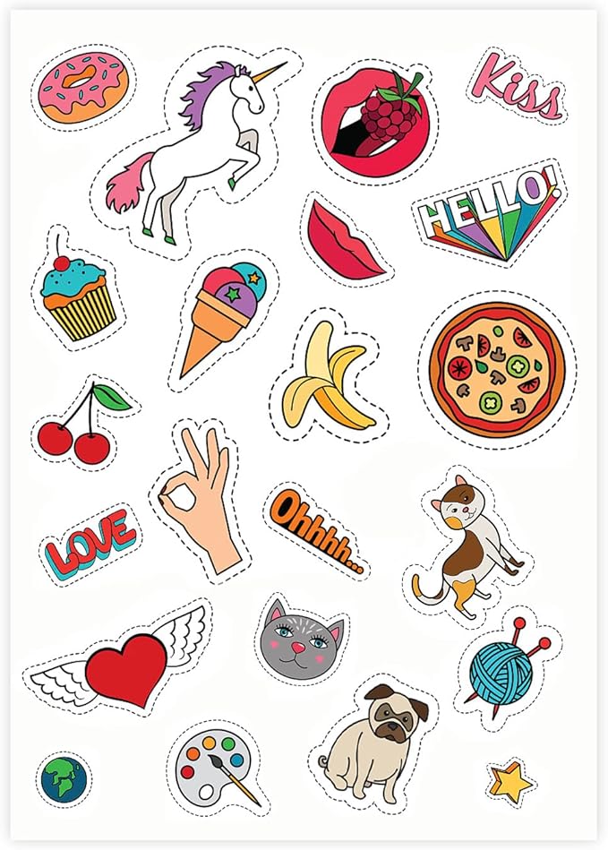 8.5" x 11" Full Sheet Label Sticker Paper - Image 7